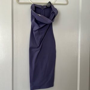 Babaton Strapless MIDI Dress